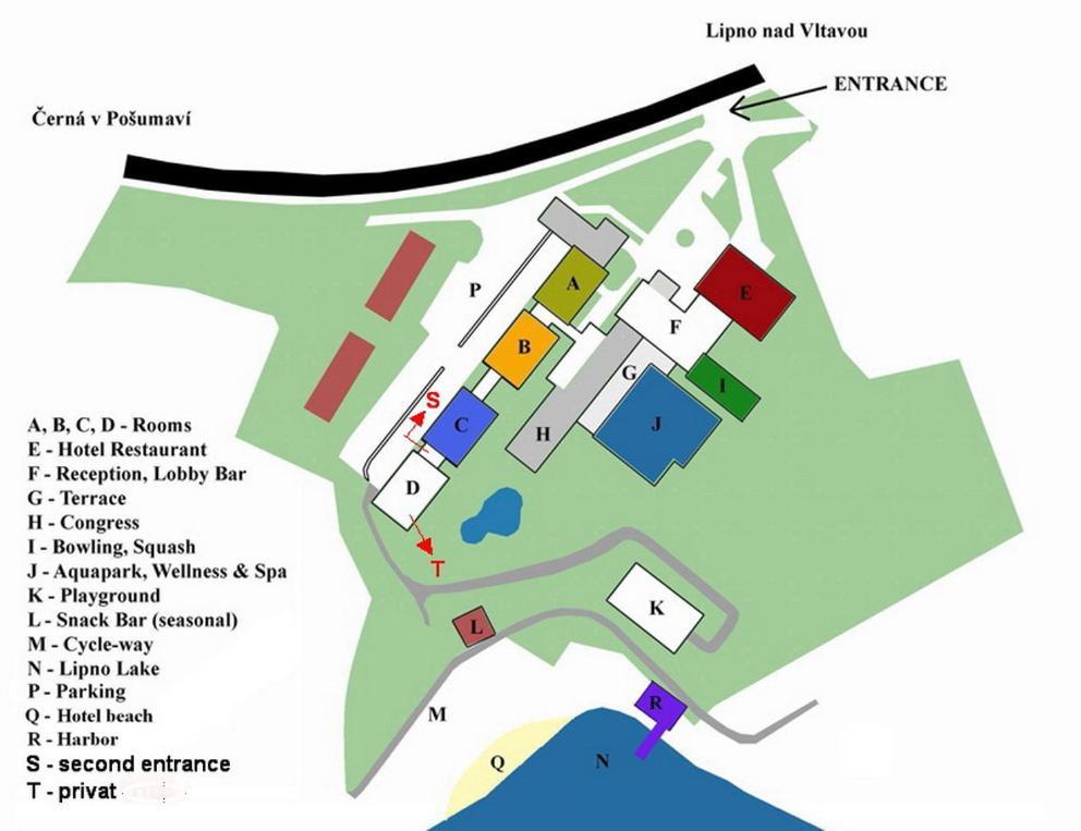 Lipno Wellness - Frymburk C104 Privat Family Room Εξωτερικό φωτογραφία
